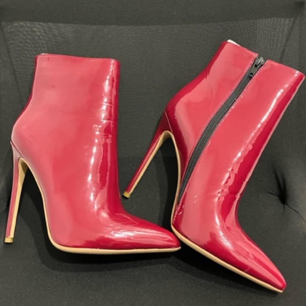Cherry Skinny Heel